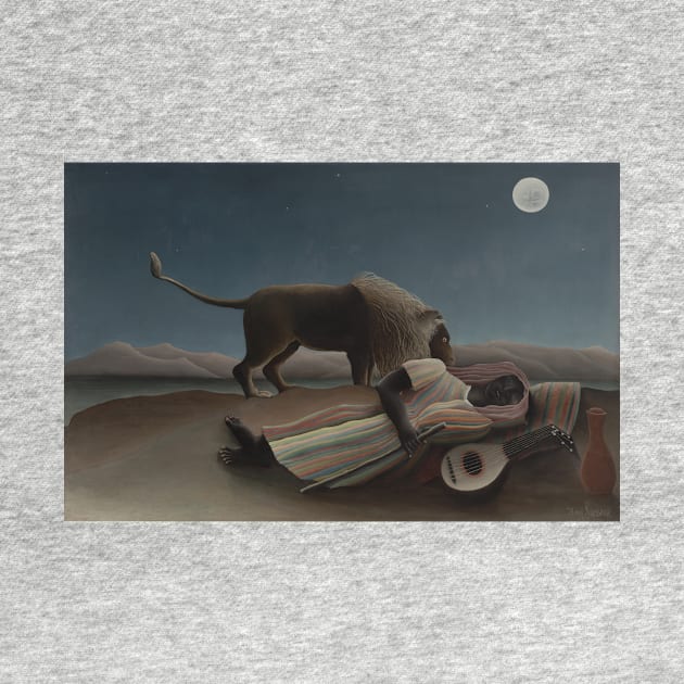 The Sleeping Gypsy by Henri Rousseau by Classic Art Stall